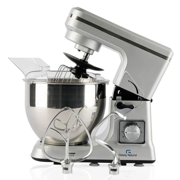 Robot pétrin GALAXY NATUREL 5L-1000W (MK-36) - Gris Robot pétrin GALAXY NATUREL 5L-1000W (MK-36) - Gris